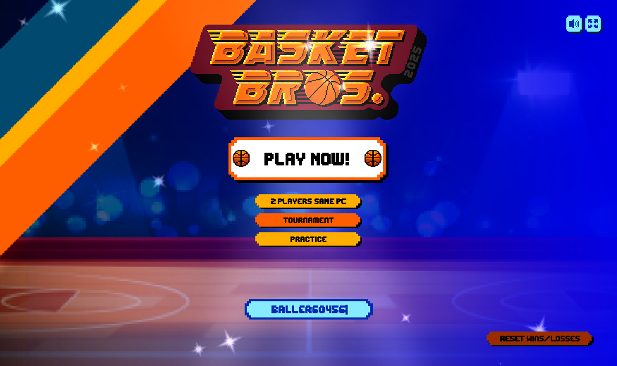 BasketBros Online: Wild Dunks & 2D Basketball Duels