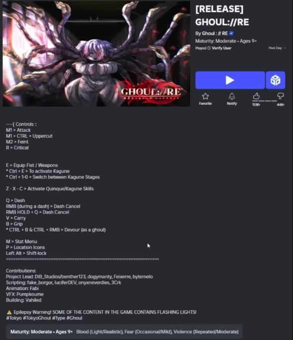 Ghoul RE screenshot used as a reminder to copy/paste codes