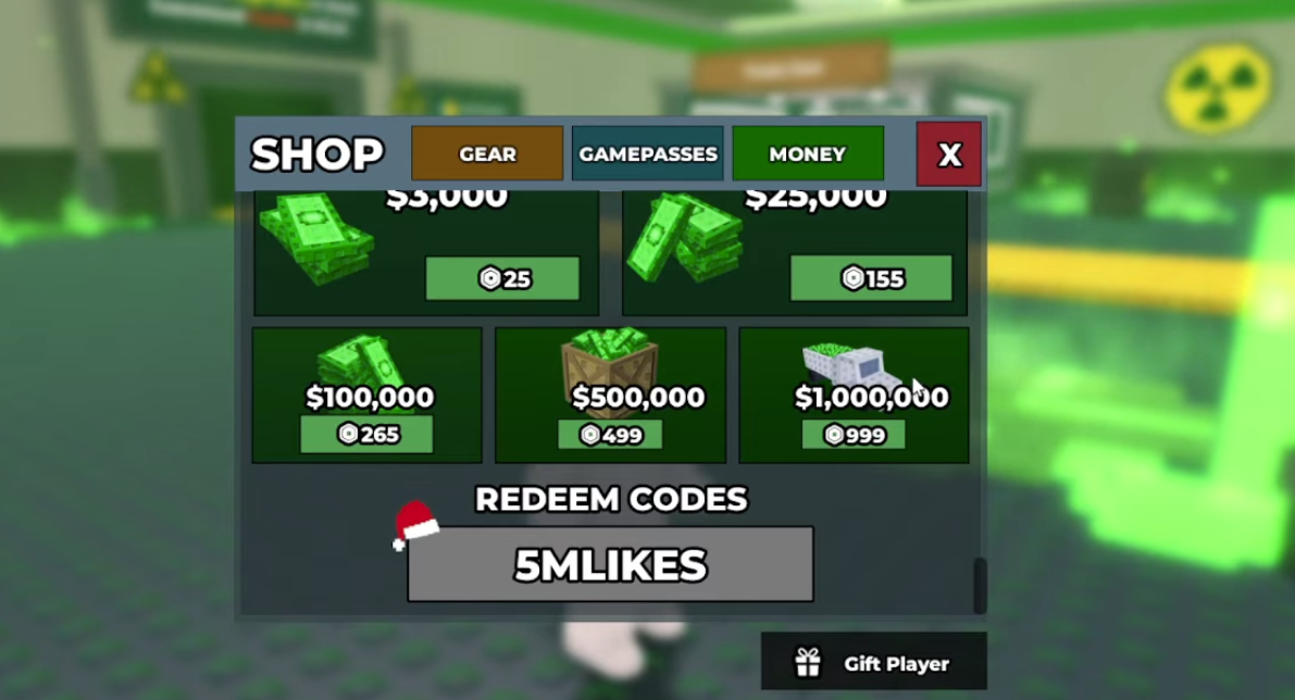 Steal A Brainrot screenshot used for the modded codes explanation page